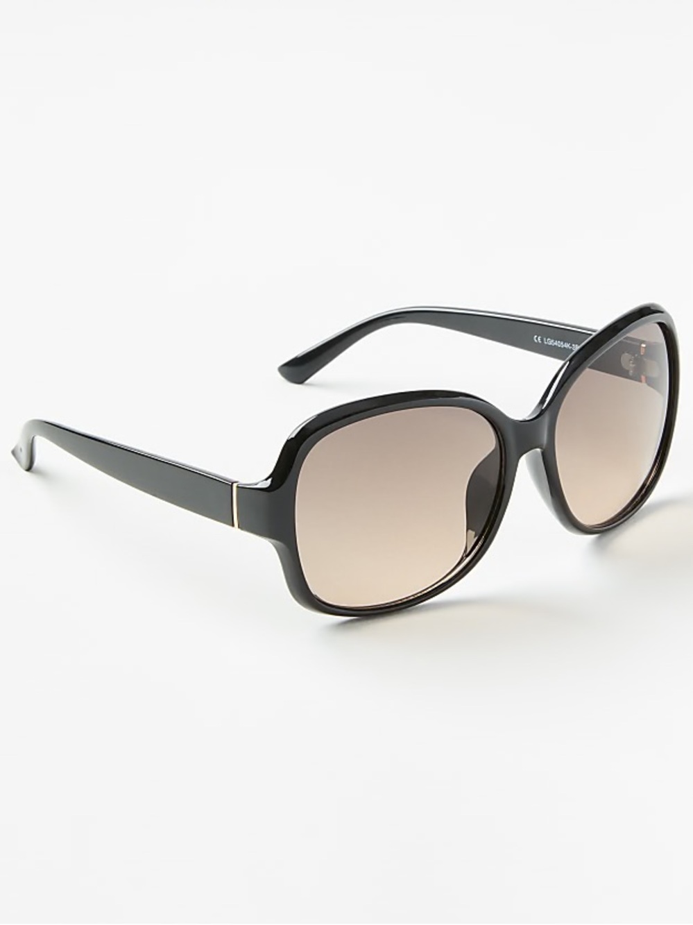 NWT Loft Modern Wrap Sunglasses Black Framed NEW!